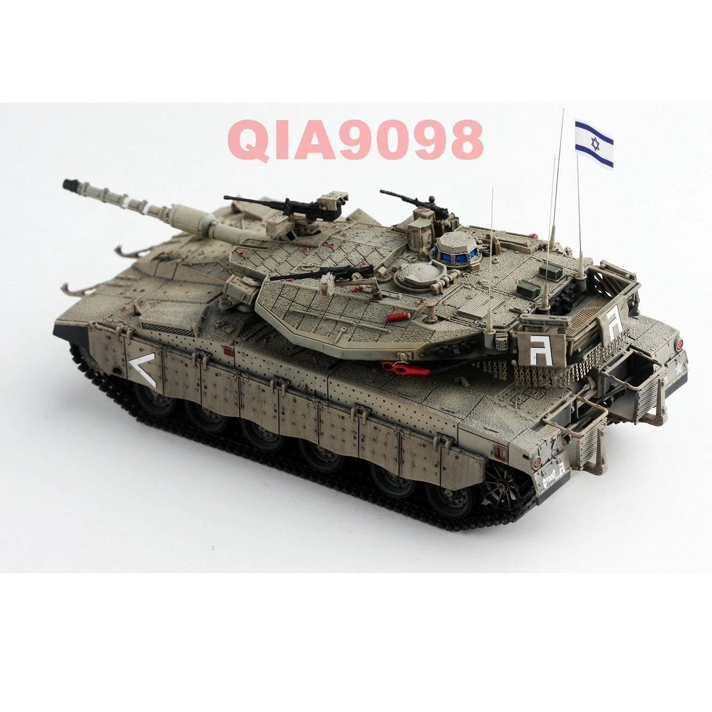 1/72 Scale Israel Merkava 3D Main Battle Tank Minesweeper Drum N Roof Model 07FC0E-D4 - KOEEK