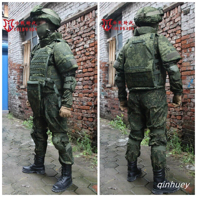 Russian Tactical 6b45 Bulletproof Vest EMR Combat Gear Protective Molle Bag Set 07FC0E-D4 - KOEEK
