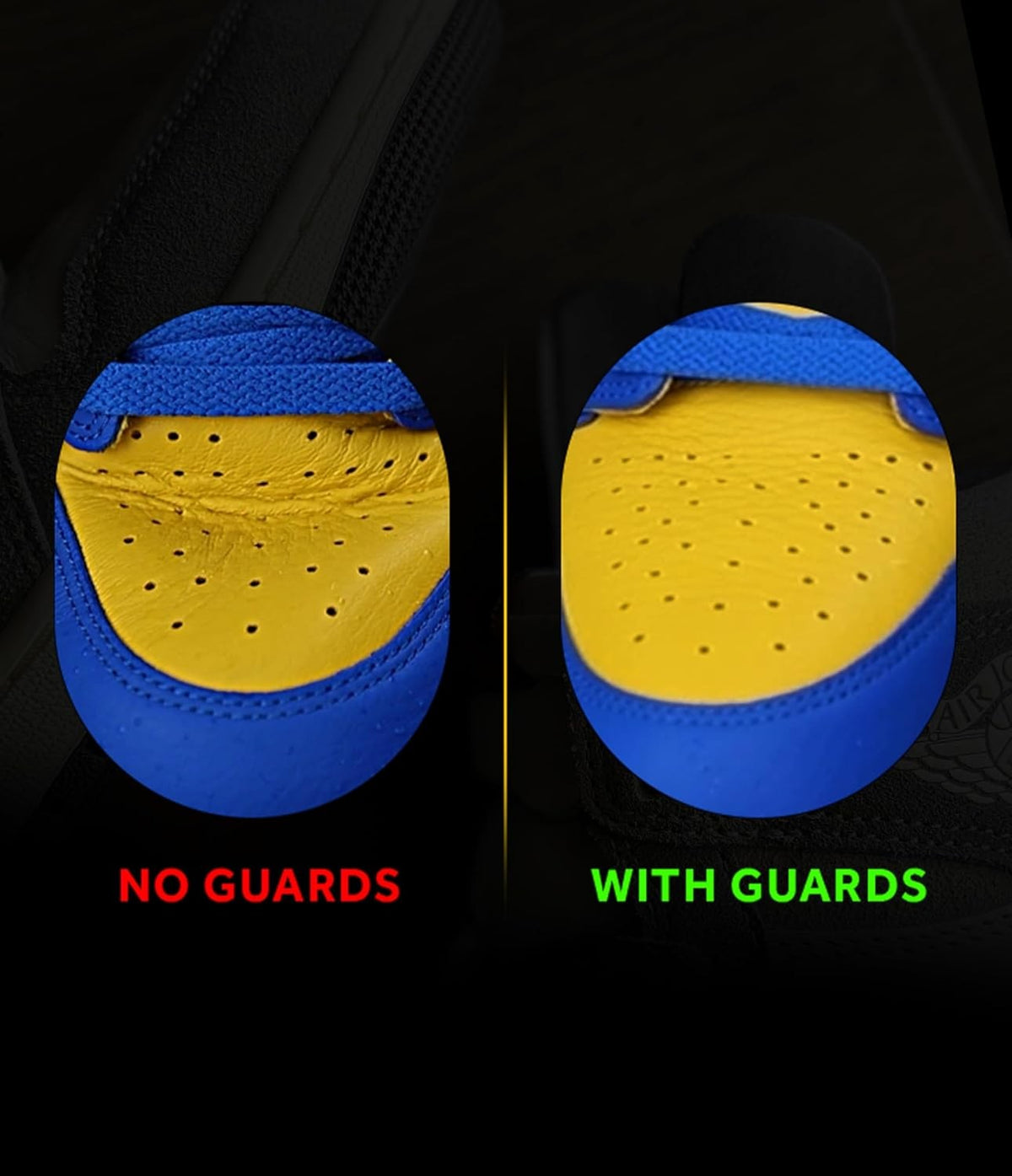 new Crep Protect Memory Foam Shoe Crease Protectors - Sneaker Guards for Black CREP PROTECT - KOEEK