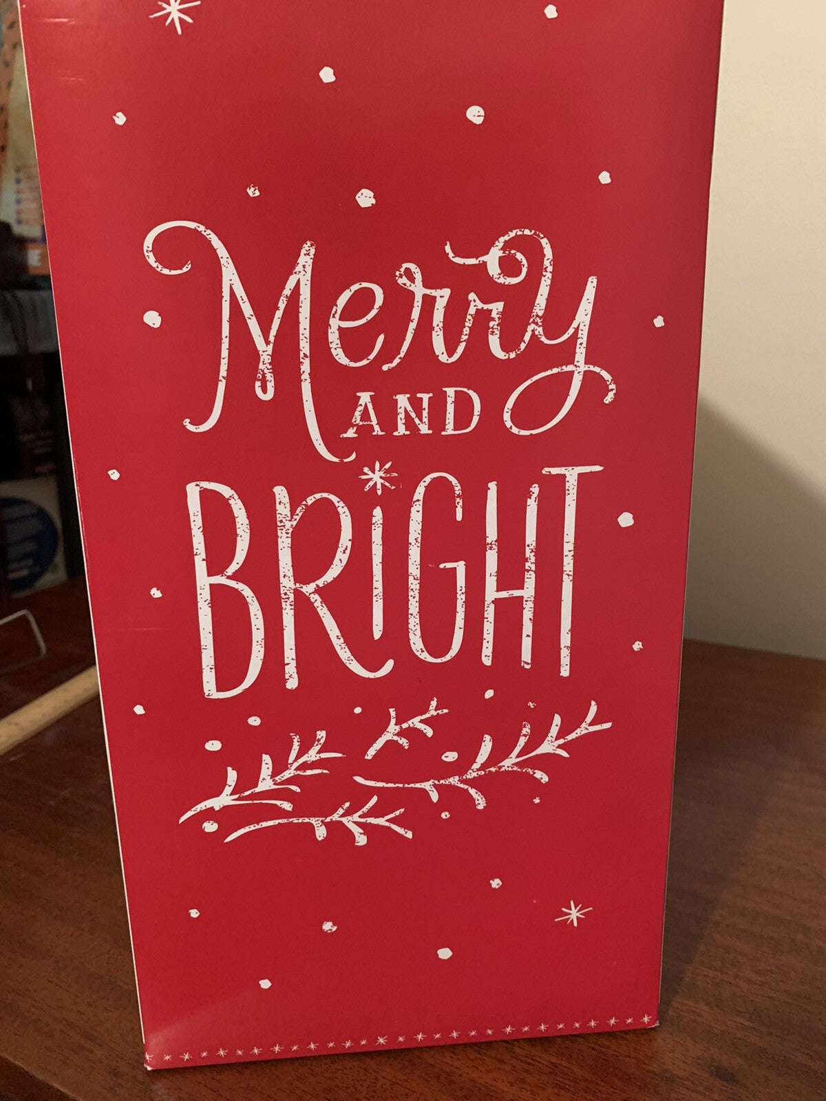 *NEVER OPENED* - 2016 Hallmark Decoration - FATHER CHRISTMAS - 12 Inch Table Top HALLMARK - KOEEK