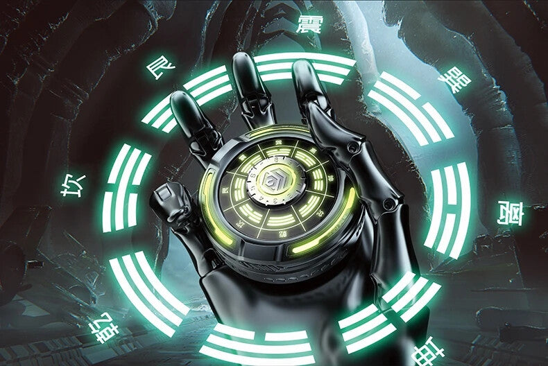 Metal Luminous Fidget Spinner Decompression toys portable Finger EDC Gyro Gift 07FC0E-D4 - KOEEK