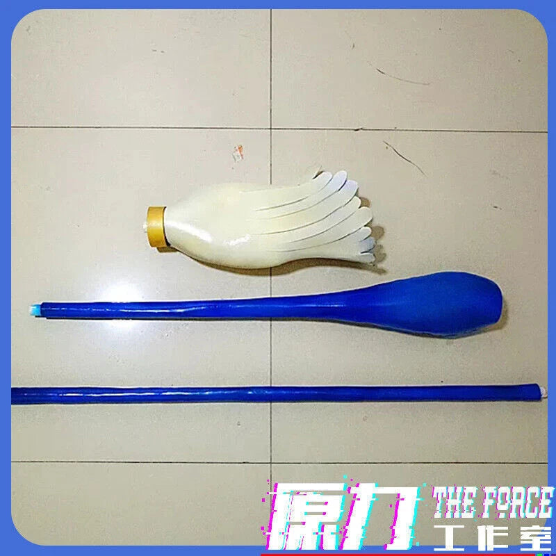 Anime Shugo Chara Hinamori Amu Miki Cosplay Props Amulet Spade Brush Weapon Prop 07FC0E-D4 - KOEEK