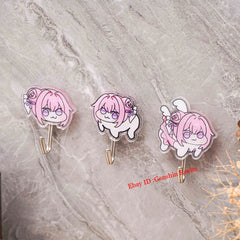 3Pcs/Set Anime NIKKE:The Goddess of Victory Doro Acrylic Wall Sticky Hook Decor 07FC0E-D4 - KOEEK