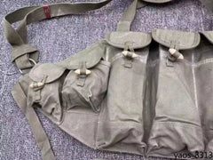 Russia AK Chinese 56 Tactical Chest Rig Vest Pouch with Belt Canvas Bag 07FC0E-D4 - KOEEK