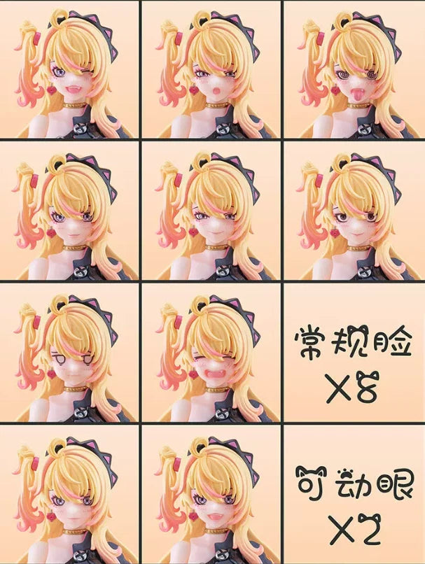 in Stock EXSSRION Moen Angel Hoshikawa Neko Yellow 1/12 Scale Action Figure 07FC0E-D4 - KOEEK