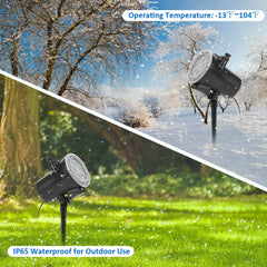 Holiday Projector Light, Halloween Christmas Projector Lights 16 HD Slides 07FC0E-D4 - KOEEK