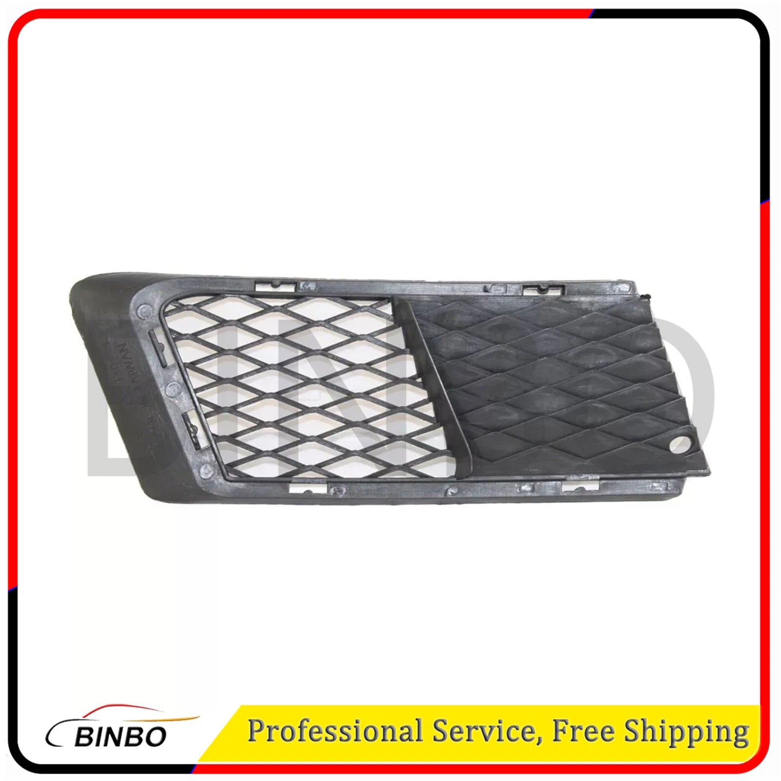 Front Left & Right Bumper Lower Mesh Grille Fits For 3' E92 328i 328xi 2007-2010 07FC0E-D4 - KOEEK