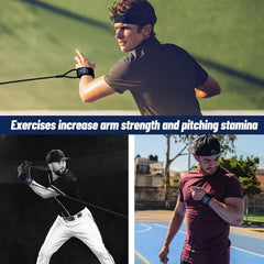 new Baseball Band Resistance for Pitchers, Arm Trainer 40 LBS, Blue 07FC0E-D4 - KOEEK