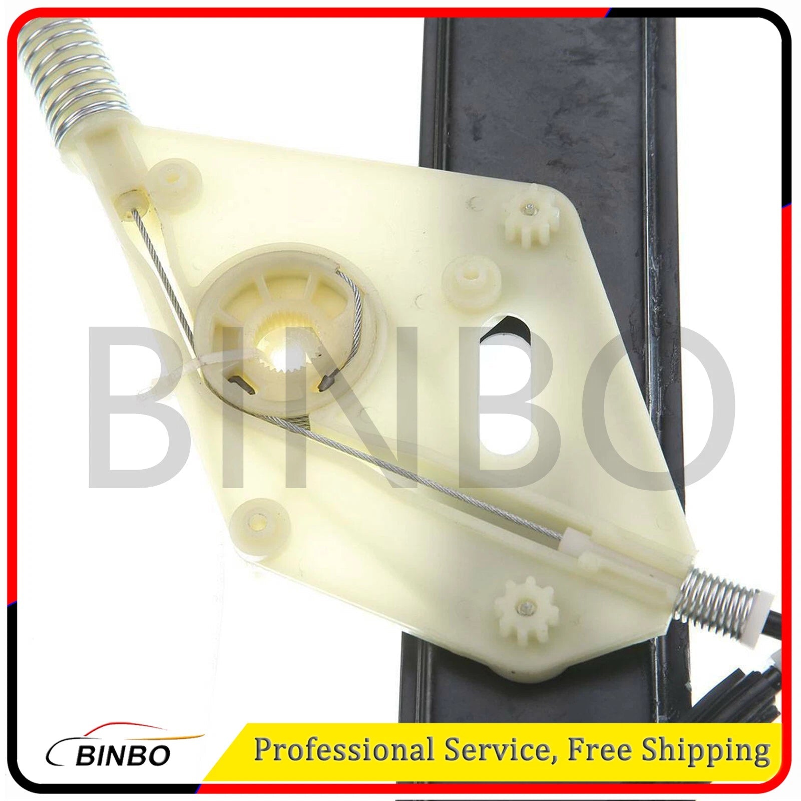 Window Regulator Front Left for BMW E82 E88 128i 135i 2008-2013 3.0L 07FC0E-D4 - KOEEK