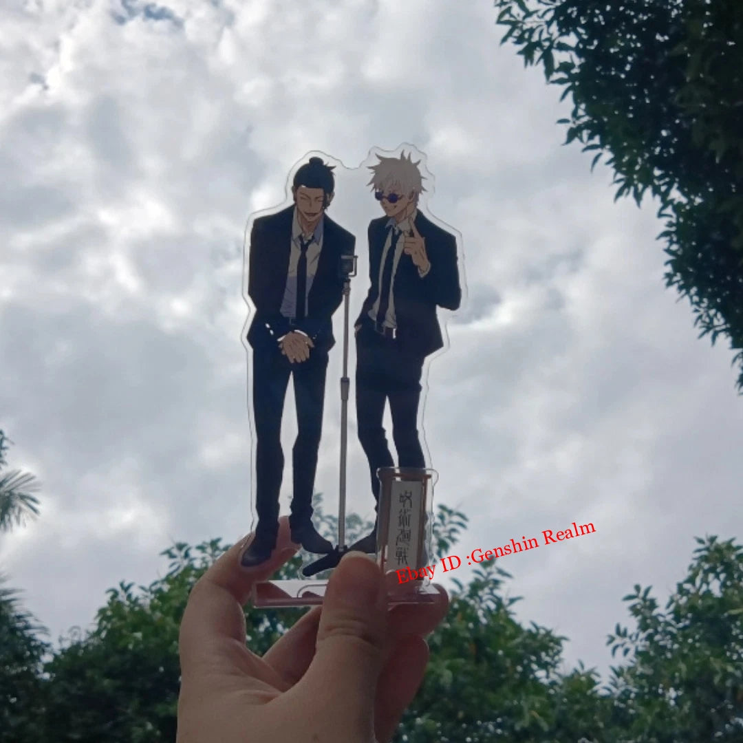 Anime Jujutsu Kaisen Satoru Gojo Acrylic Desktop Stand Figure Collection Decor 07FC0E-D4 - KOEEK
