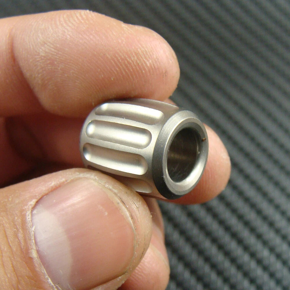 Titanium Alloy Lanyard Bead Knife Tool Beads Ti Paracord Beads Edc Pendant Gifts 07FC0E-D4 - KOEEK