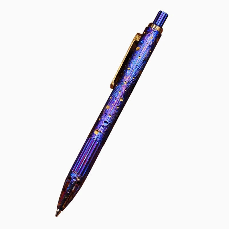 1pcs Titanium Mechanical Pencil Ball Pen Students Drawing Pen Art Pen Stationery 07FC0E-D4 - KOEEK