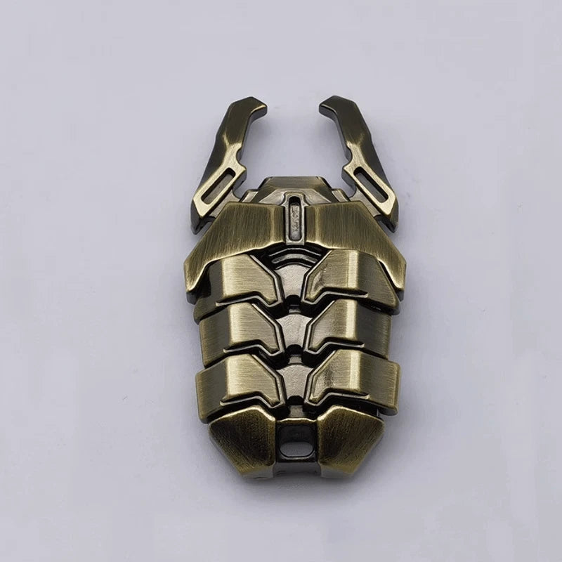 Retro Creative Scarab EDC Fidget Toy Zinc Alloy Magnetic Push Fidget Slider Gift 07FC0E-D4 - KOEEK