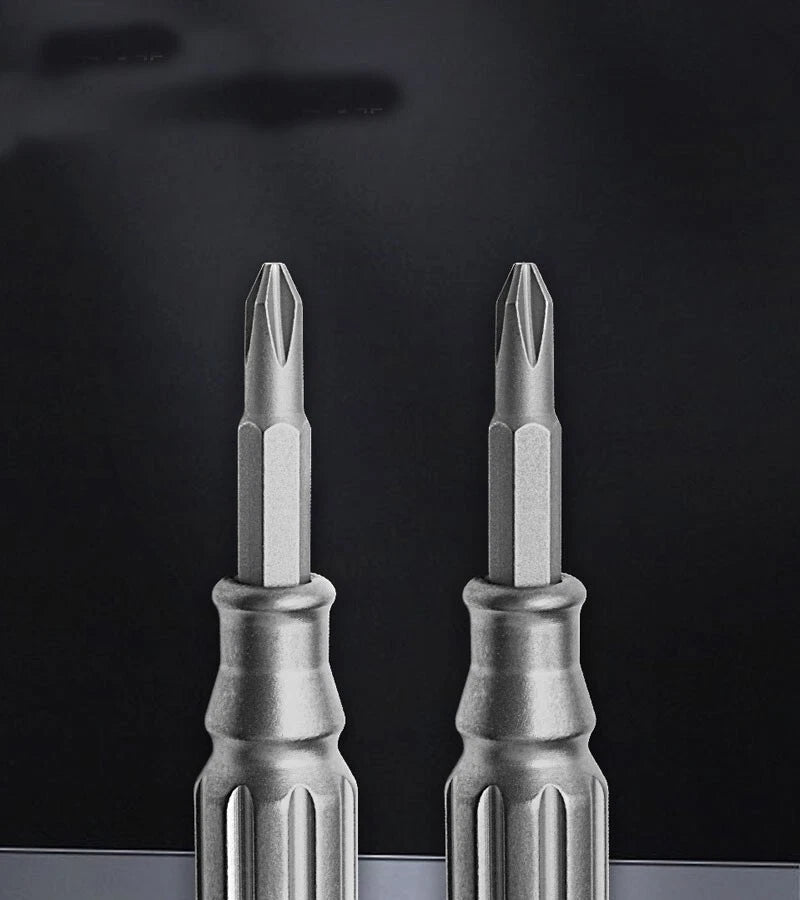 Mini Pocket Titanium S2 steel Screwdriver Portable Outdoor Keychain EDC Gadget 07FC0E-D4 - KOEEK