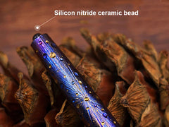 Titanium Pocket Fountain Pen 0.5 Nib Business Signature ink Pen Gift Pen EDC 07FC0E-D4 - KOEEK