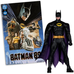 McFarlane Batman 89 DC Page Punchers 7" Action Figure with Comic 07FC0E-D4 - KOEEK