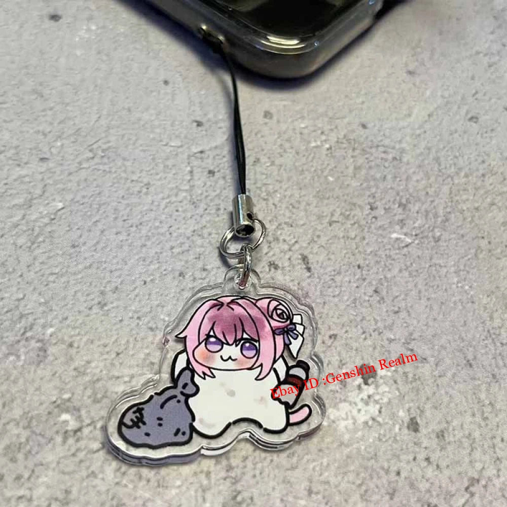 6Pcs/Set NIKKE:The Goddess of Victory Doro Acrylic Phone Decor Backpack Pendant 07FC0E-D4 - KOEEK