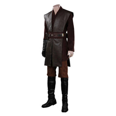 Anakin Skywalker Carnival Cosplay Outfit Halloween Full Set Party Gift 07FC0E-D4 - KOEEK