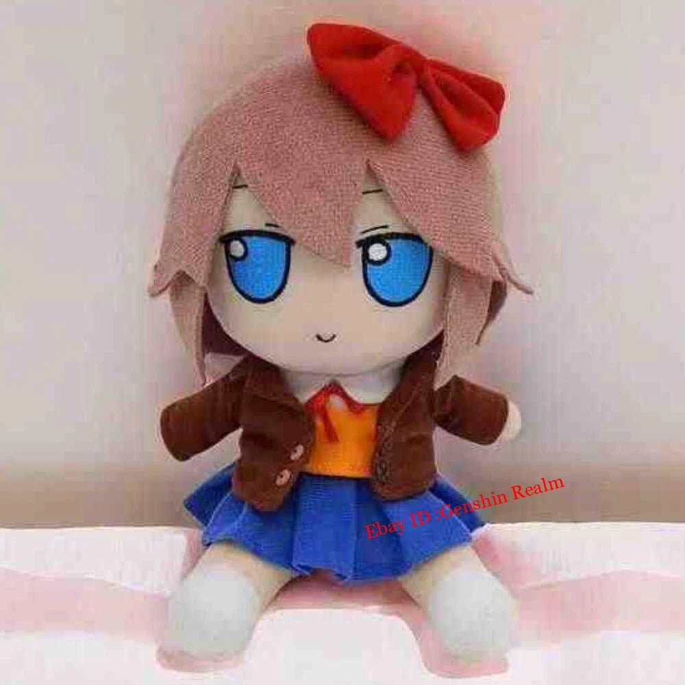 Anime Doki Doki Literature Club! Fumo Series Sayori Plush Doll Cartoon Toy Gift 07FC0E-D4 - KOEEK