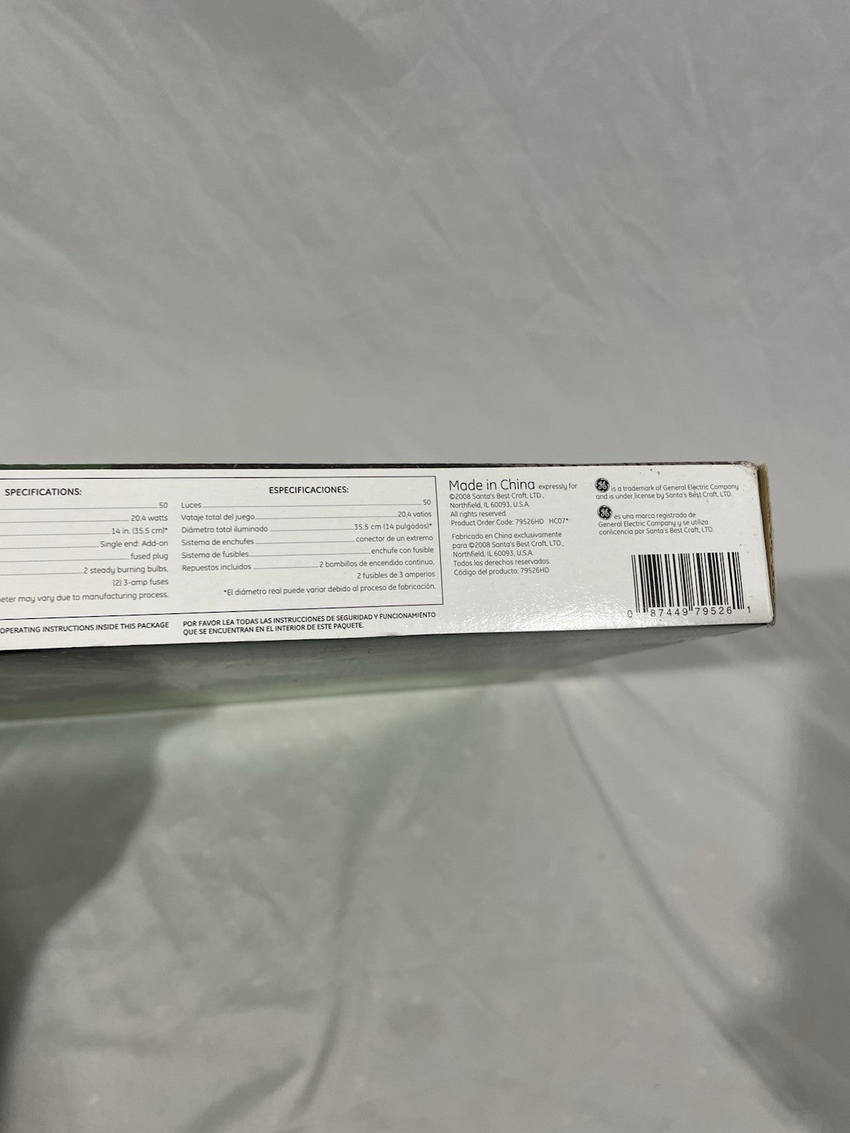 GE Christmas 3D Hanging Star 50 Light Decoration 14” Indoor/Outdoor NOS GE - KOEEK