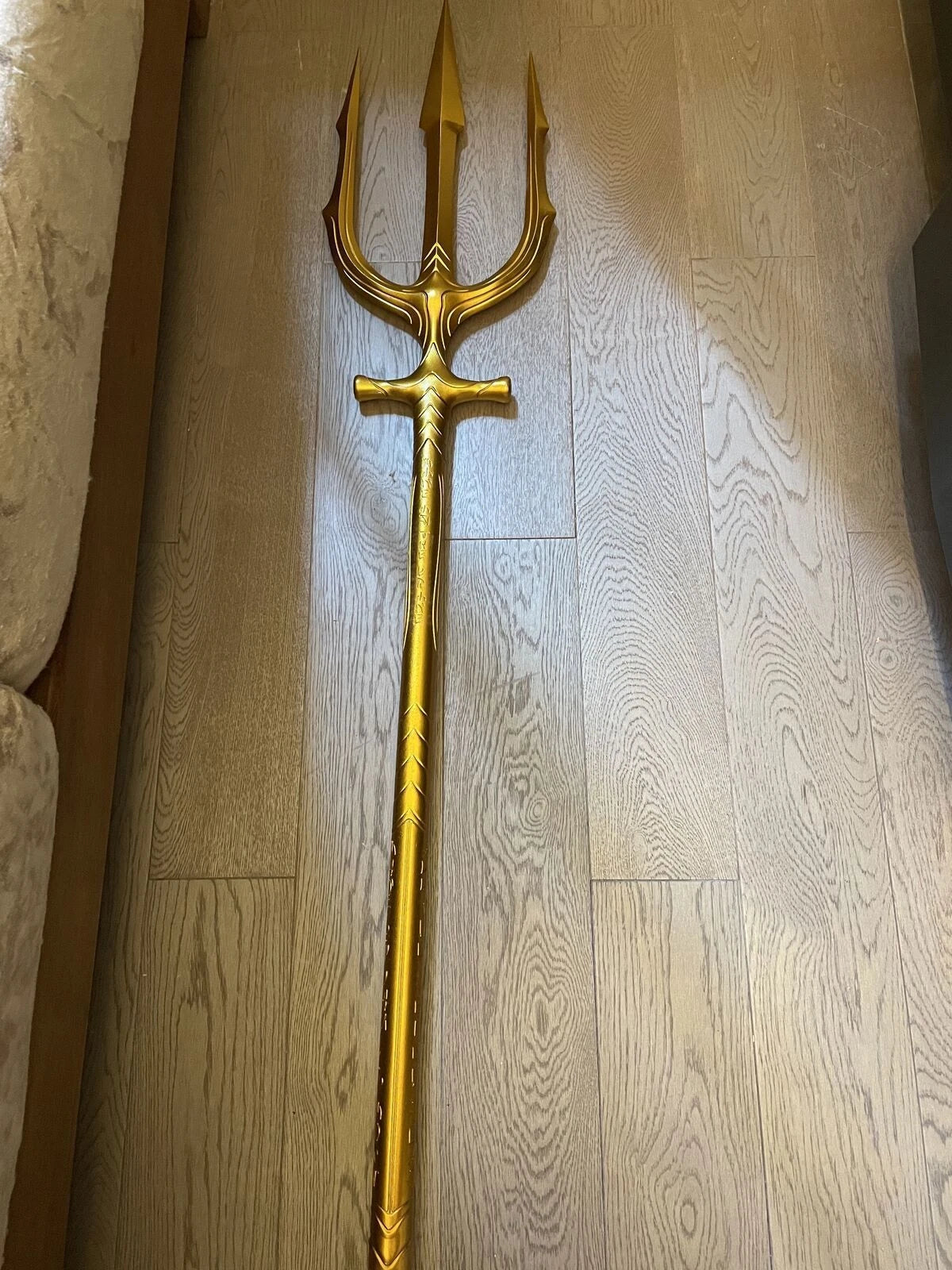 Aquaman Trident 1:1 Alloy Weapon Cosplay Prop Model Replica Collection Gift 83" 07FC0E-D4 - KOEEK