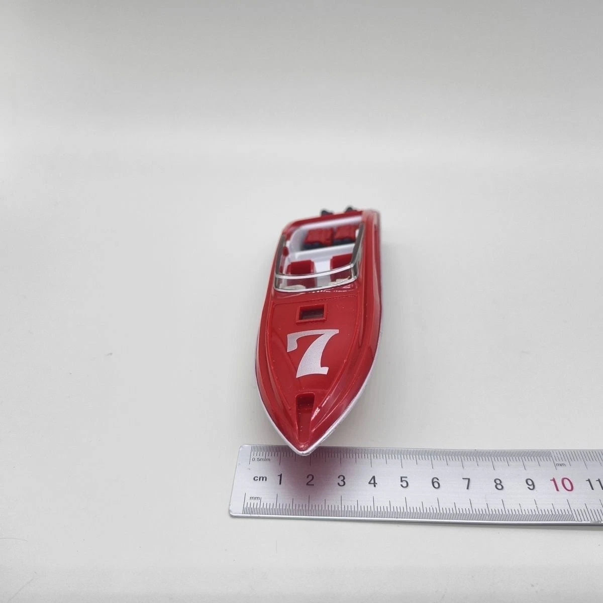 Loose Minor Defects Plastic Speedboat Yacht Rescue Boat Model Diorama Display 07FC0E-D4 - KOEEK