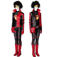 Spider-Woman Across the Spider-Verse Jessica Cosplay Costume Outfit Drew Wig Bag 07FC0E-D4 - KOEEK