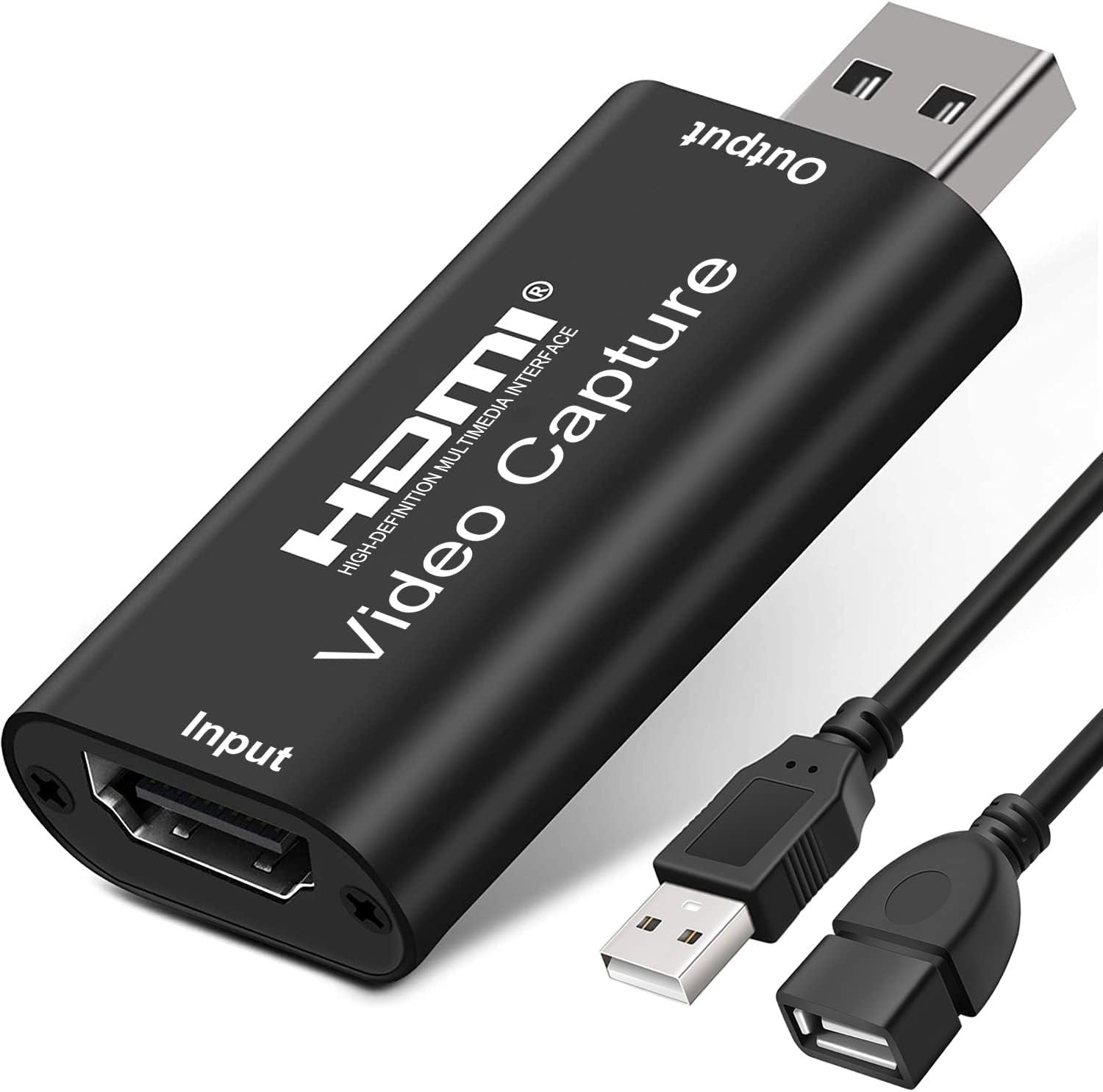 new 4K HDMI to USB 2.0 Video Capture Card 1080P Cam Link Game Black