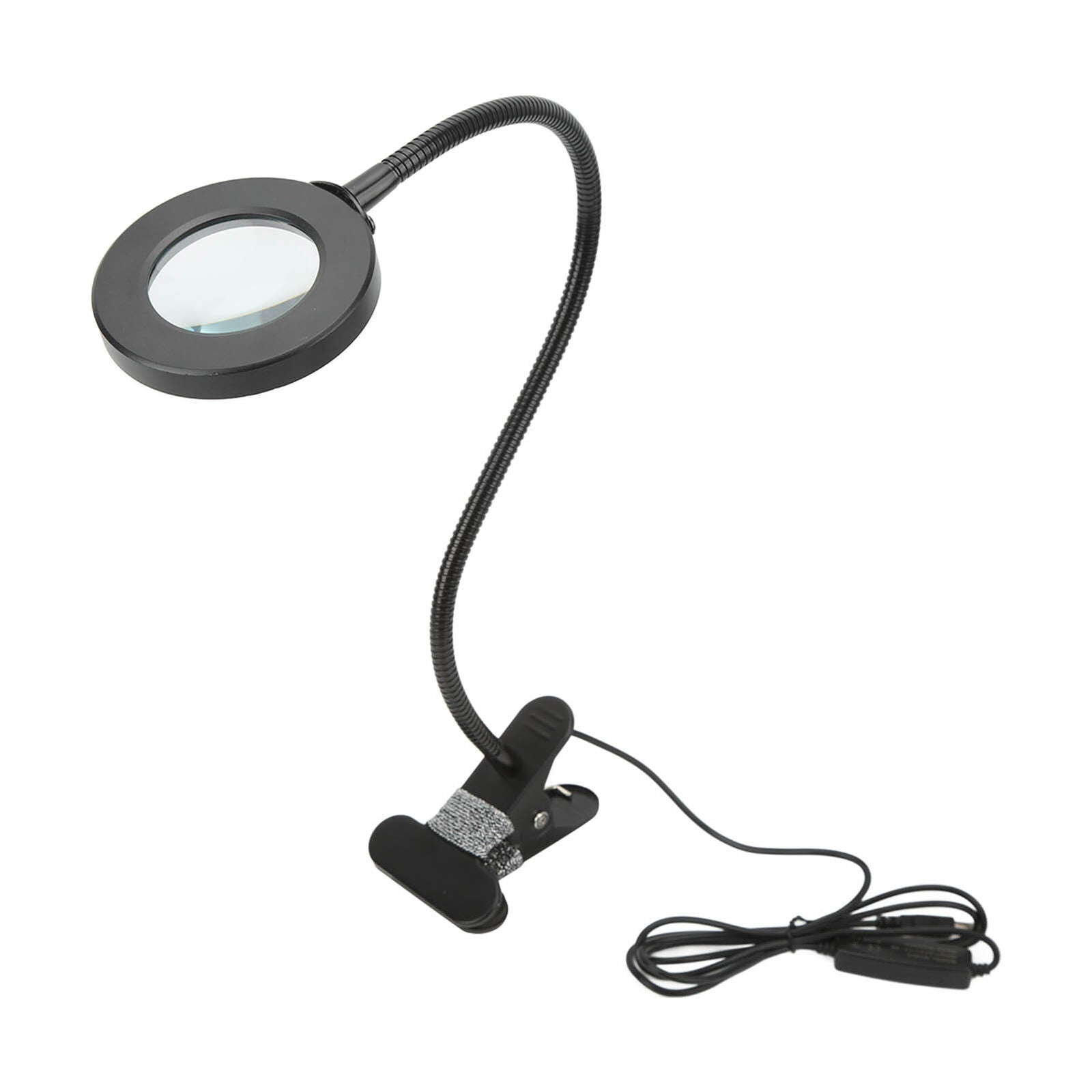 new Magnifying Lamp LED Light 3X Gooseneck With USB-Cable Adjustable Brightness koeek - KOEEK