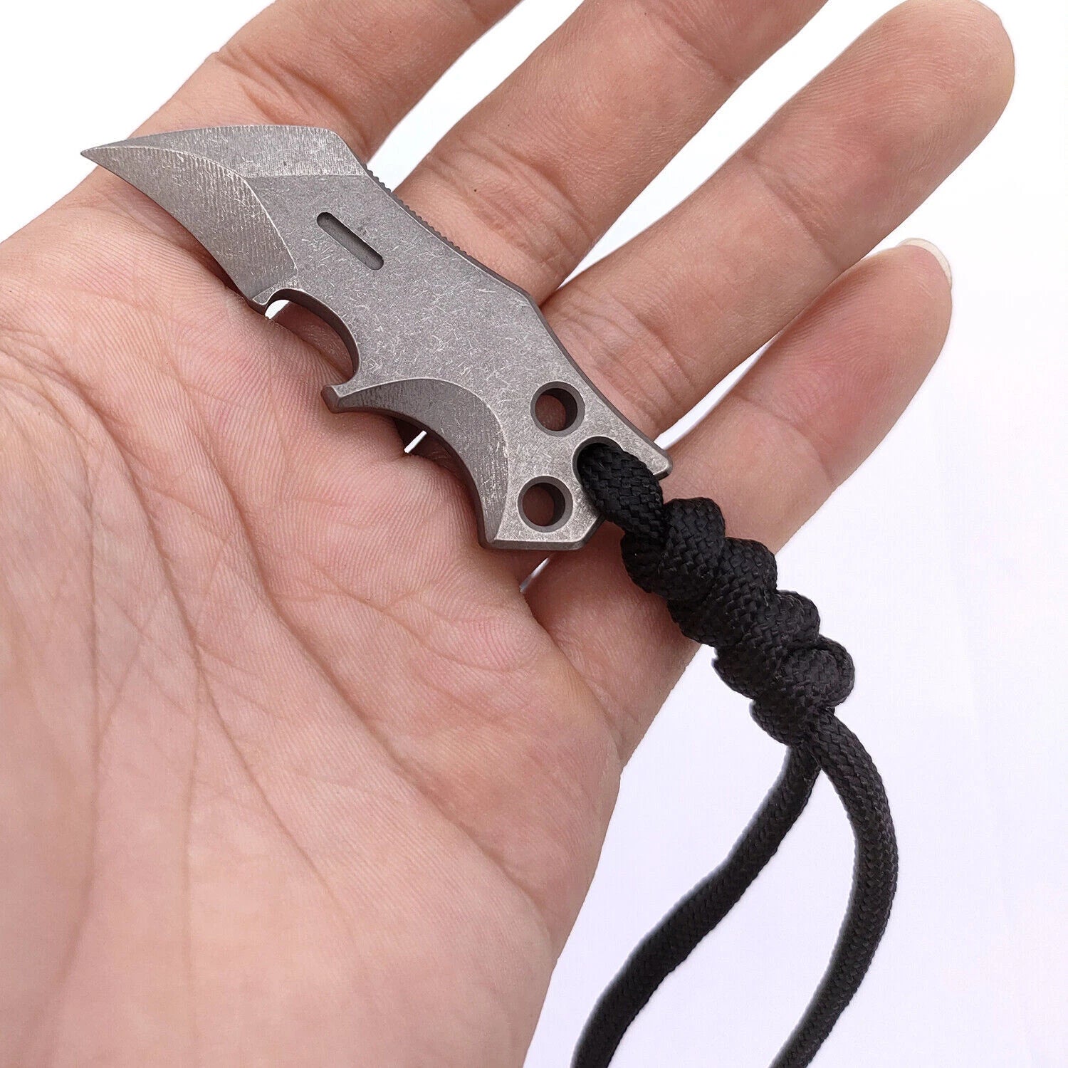 Solid Titanium Alloy Outdoor Multi Tool Pry Bar Crowbar Opener Unboxing EDC 07FC0E-D4 - KOEEK