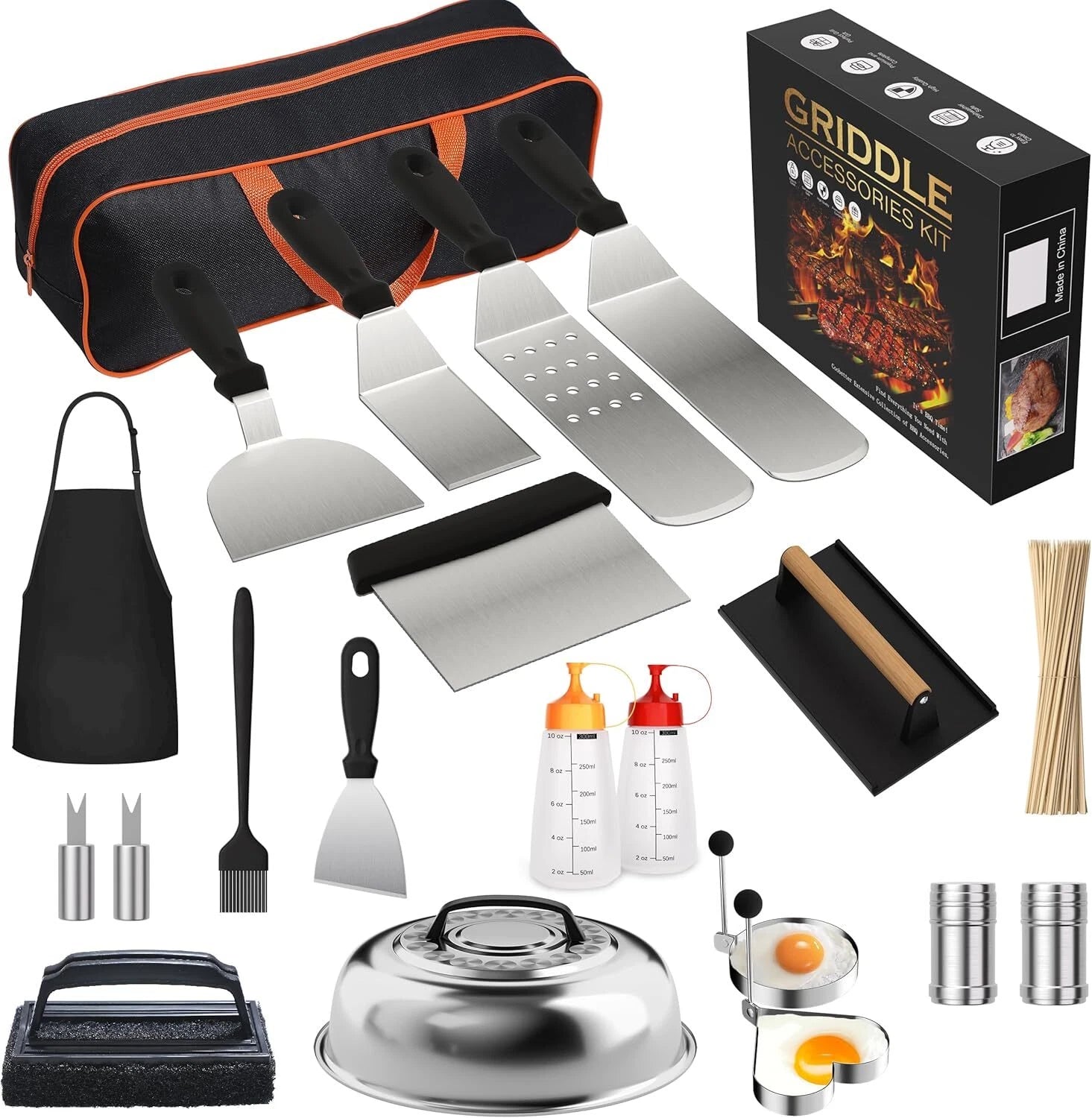 Griddle Accessories Kit, Griddle Accessories for Blackstone - Flat Top Grilling 07FC0E-D4 - KOEEK