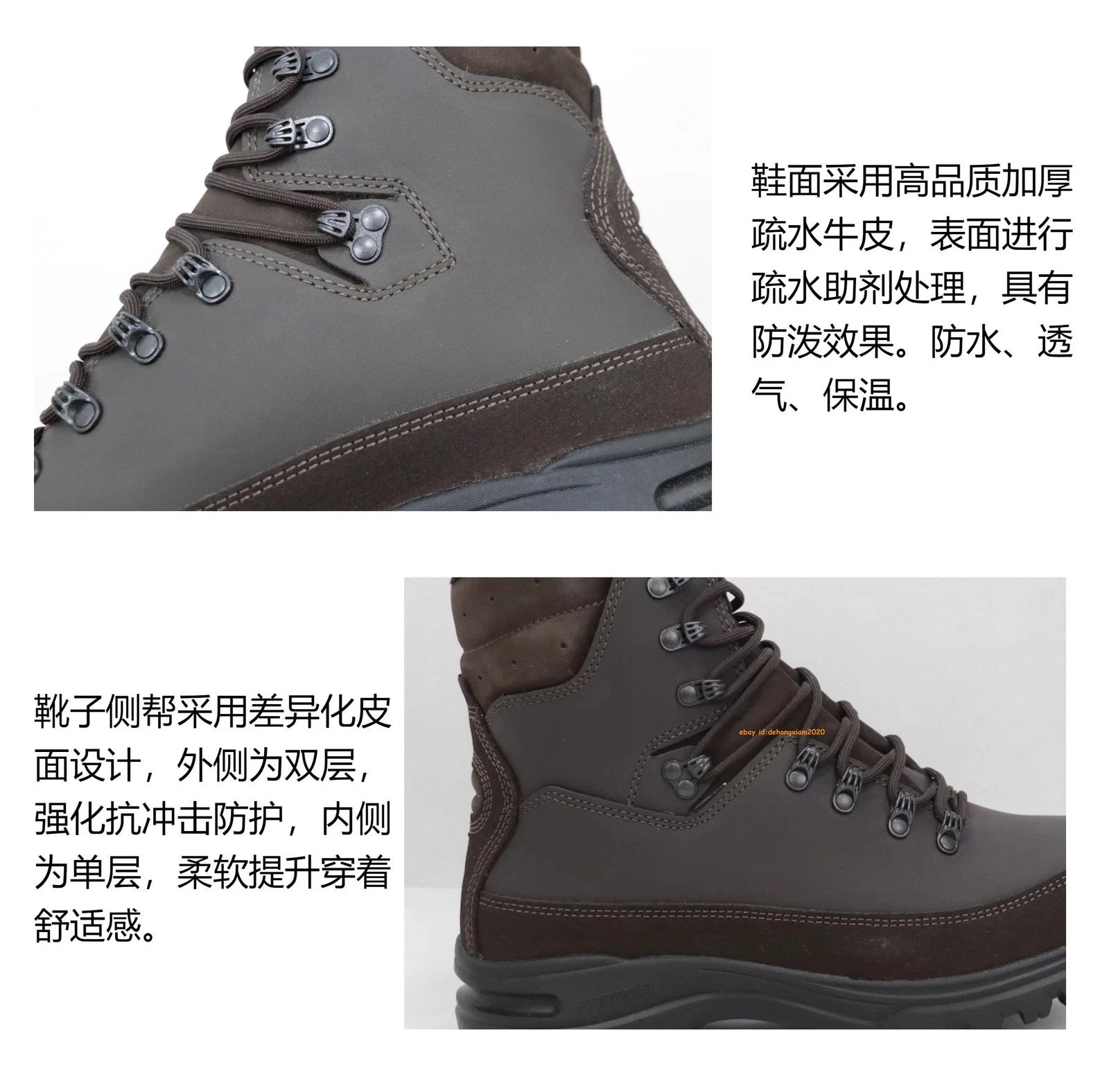 Russian Military VKBO2.0 VKBO2.1 Winter Combat Boots Men Tactical Shoes Unisex 07FC0E-D4 - KOEEK