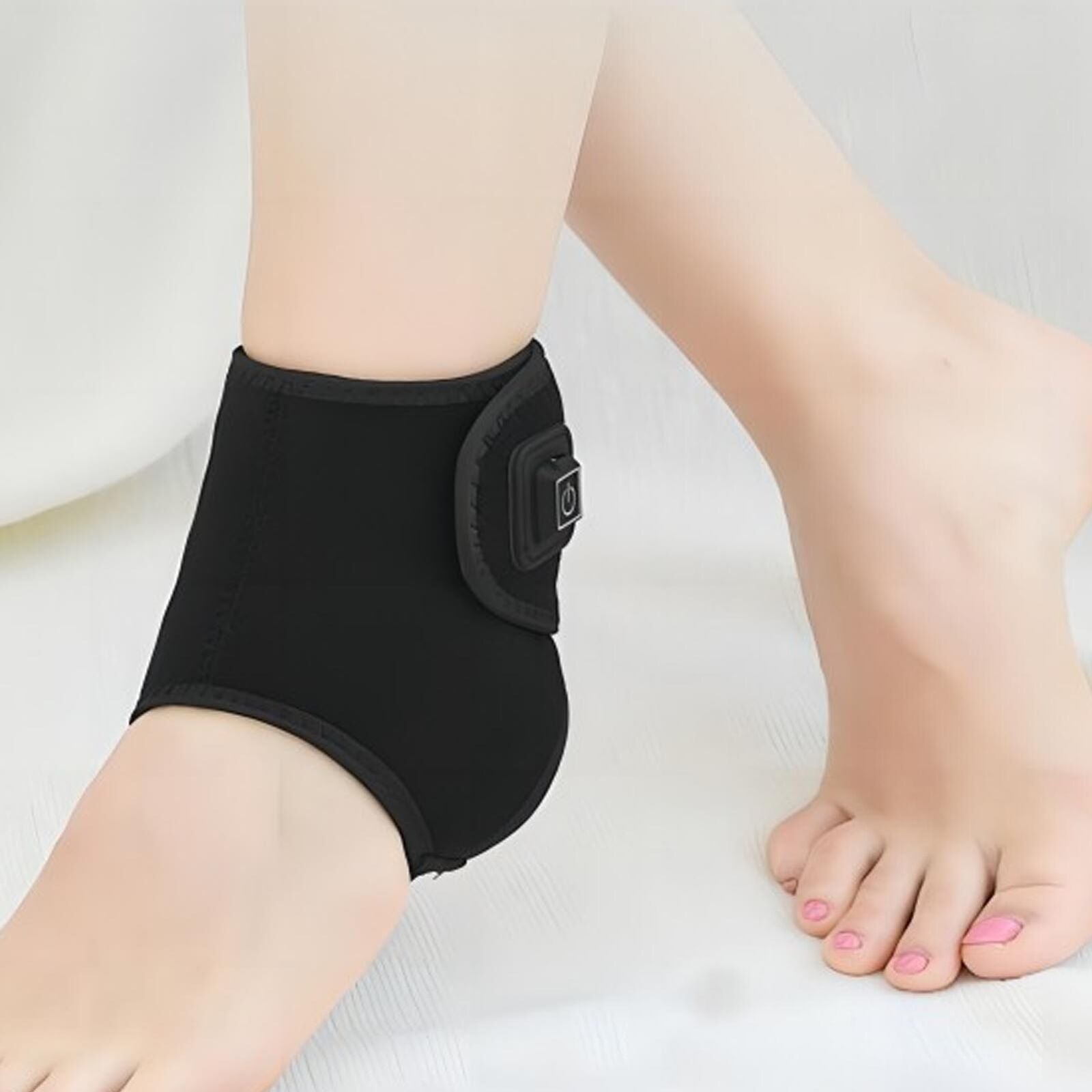 new Electric Heating Ankle Brace Ankle Support Sleeve And DC 5V 2A koeek - KOEEK