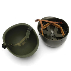 WW2 USA Military Steel ABS M1 Helmet WWII Outdoor Army Equipment Hat 07FC0E-D4 - KOEEK