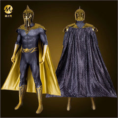 Black Adam Doctor Fate Cosplay Bodysuit Cloak Costume Outfits Men Halloween Suit 07FC0E-D4 - KOEEK