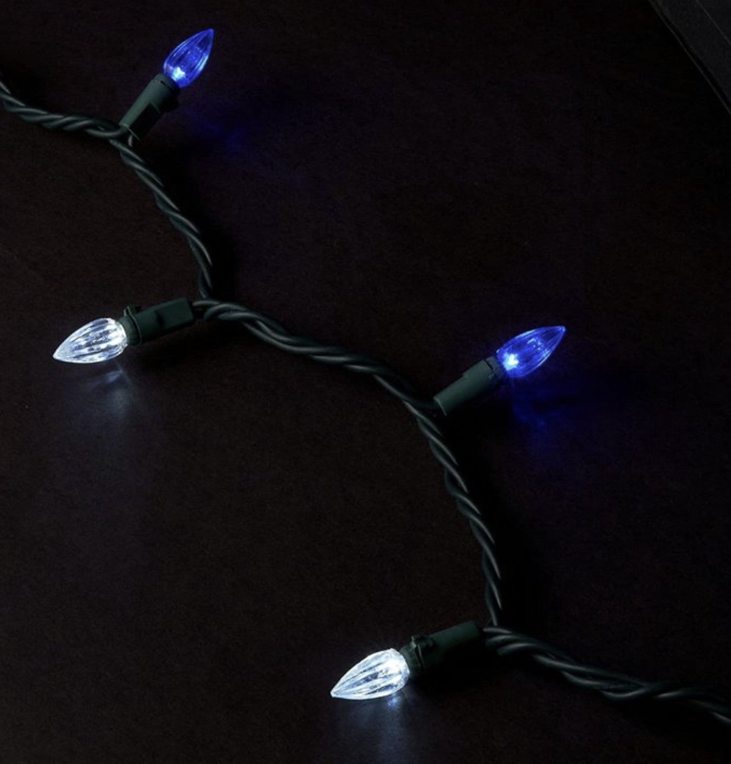 (3) ea Holiday  47704-88A 70 Count Cool White & Blue C3 LED Christmas Light Sets 07FC0E-D4 - KOEEK