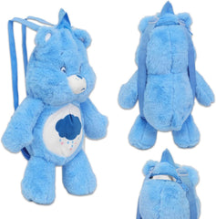 Care Bears Grumpy Bear 17" Plush Backpack Bule Soft Plush Backpack Bag CARE_BEARS - KOEEK