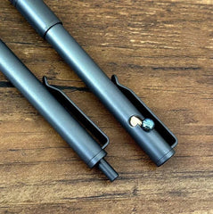 Titanium Ballpoint Pen Signature Writing Pocket Pen Office Bussiness Stationery 07FC0E-D4 - KOEEK