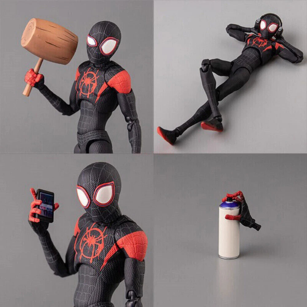 In Stock！！！Spider-Man: Across The Spider-Verse Miles Morales 6in Action Figure 07FC0E-D4 - KOEEK
