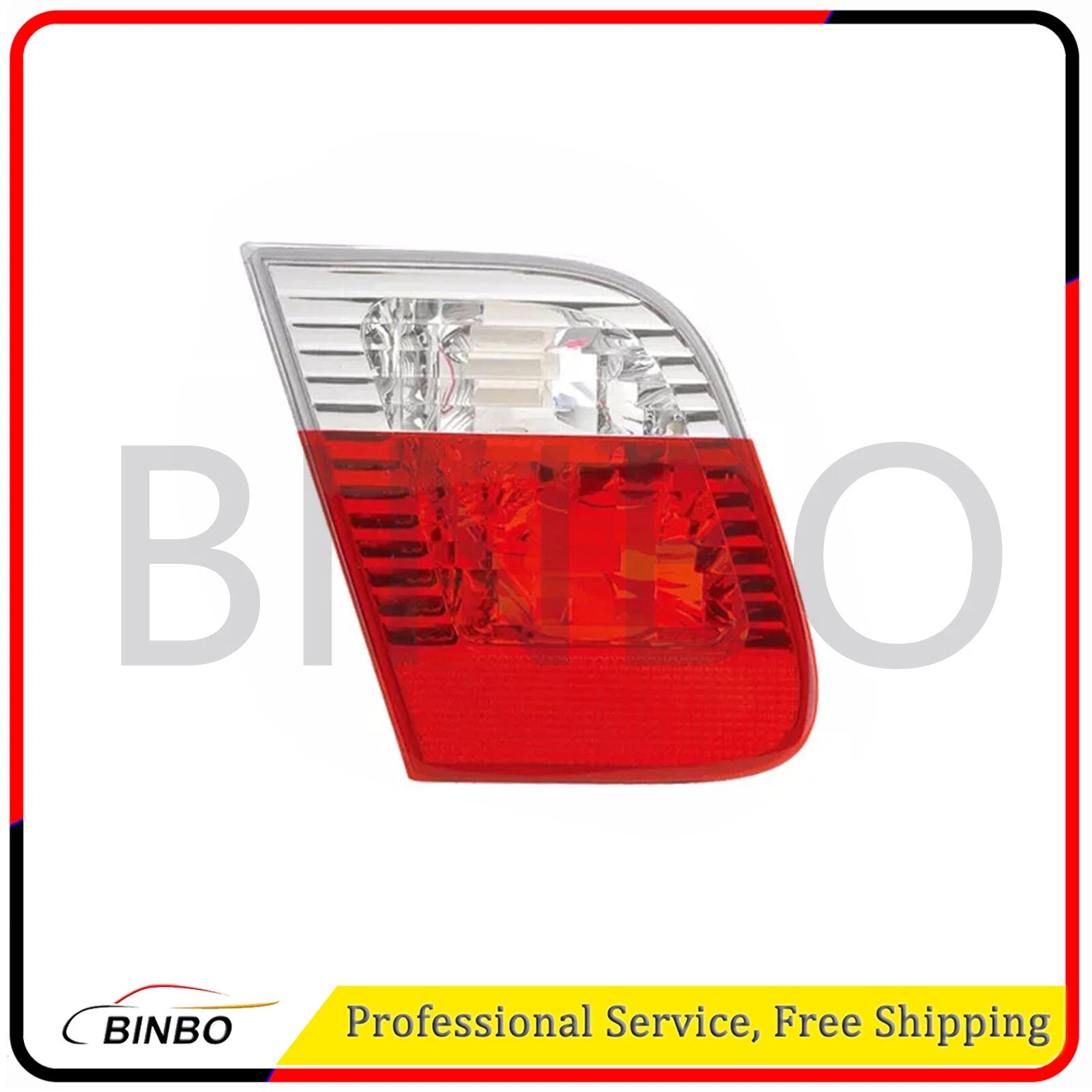 Left Right Pair Inner Brake Tail Lights for 2002-2005 BMW 325I 325XI 330I 330XI 07FC0E-D4 - KOEEK