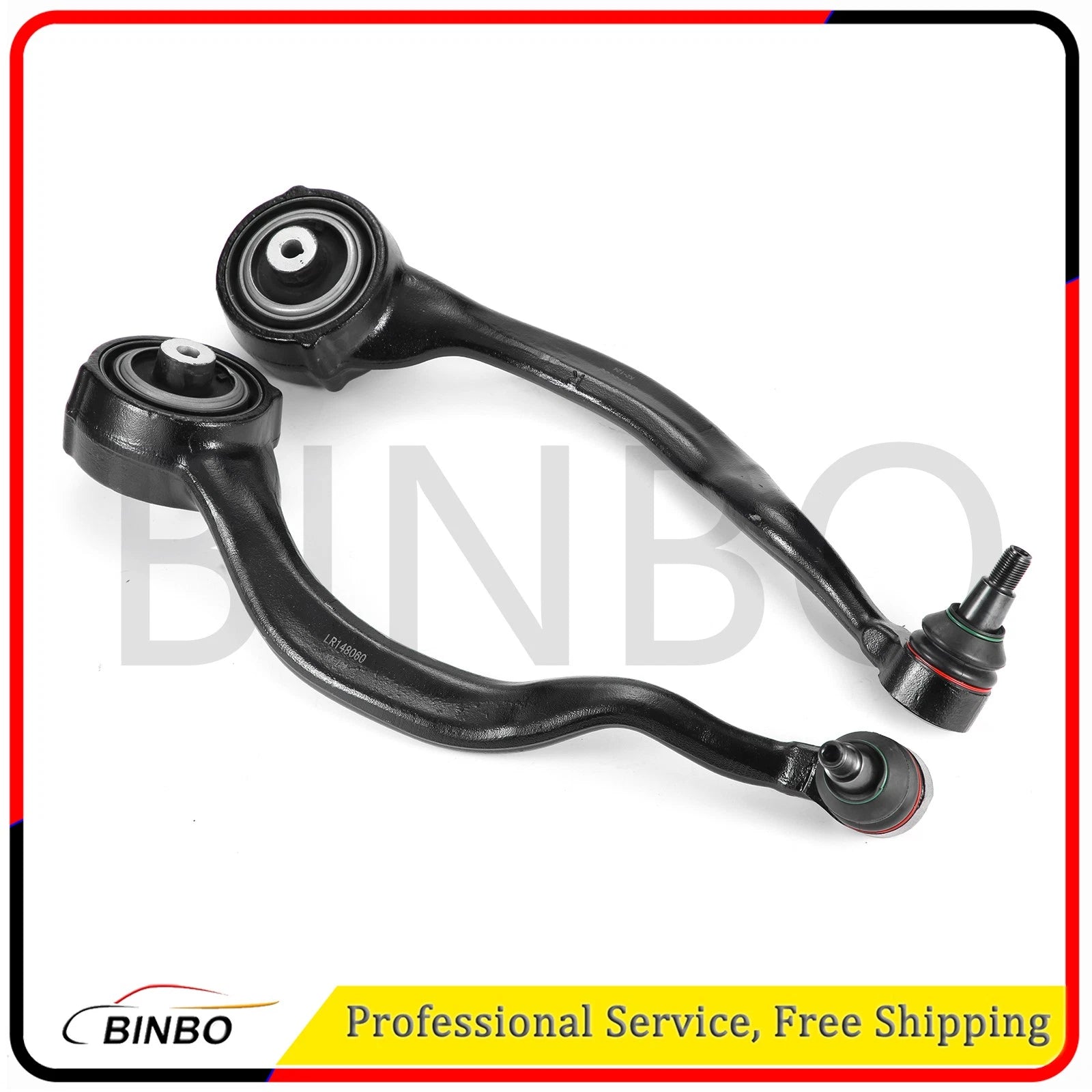 2Pcs Front Lower Forward Control Arms for Land Rover Range Rover Discovery 14-17 07FC0E-D4 - KOEEK