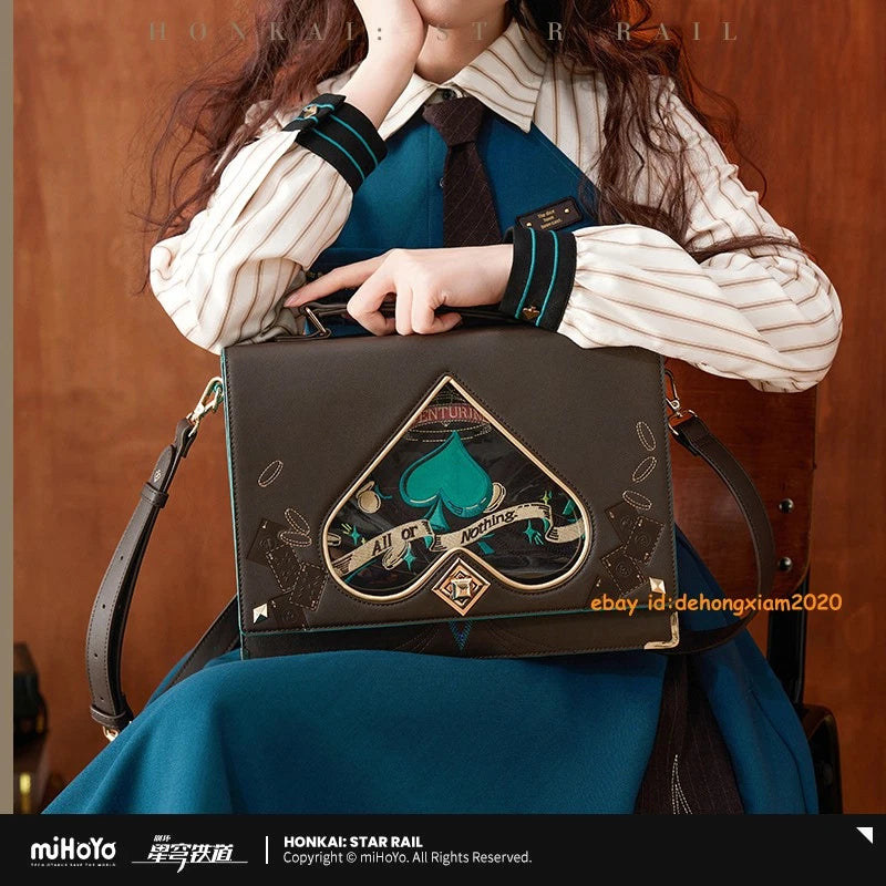 miHoYo Honkai: Star Rail Aventurine Theme Backpack Handbag Crossbody Bag Itabag MIHOYO - KOEEK