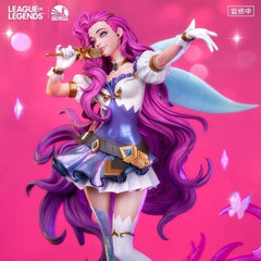 Official League of Legends Seraphine 1/4 LED Light GK Figure Resin Statue Model 07FC0E-D4 - KOEEK