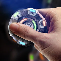 Fidget Spinner Silent EDC Slider Invader Gyro Fidget Metal Luminous Toys Gifts 07FC0E-D4 - KOEEK