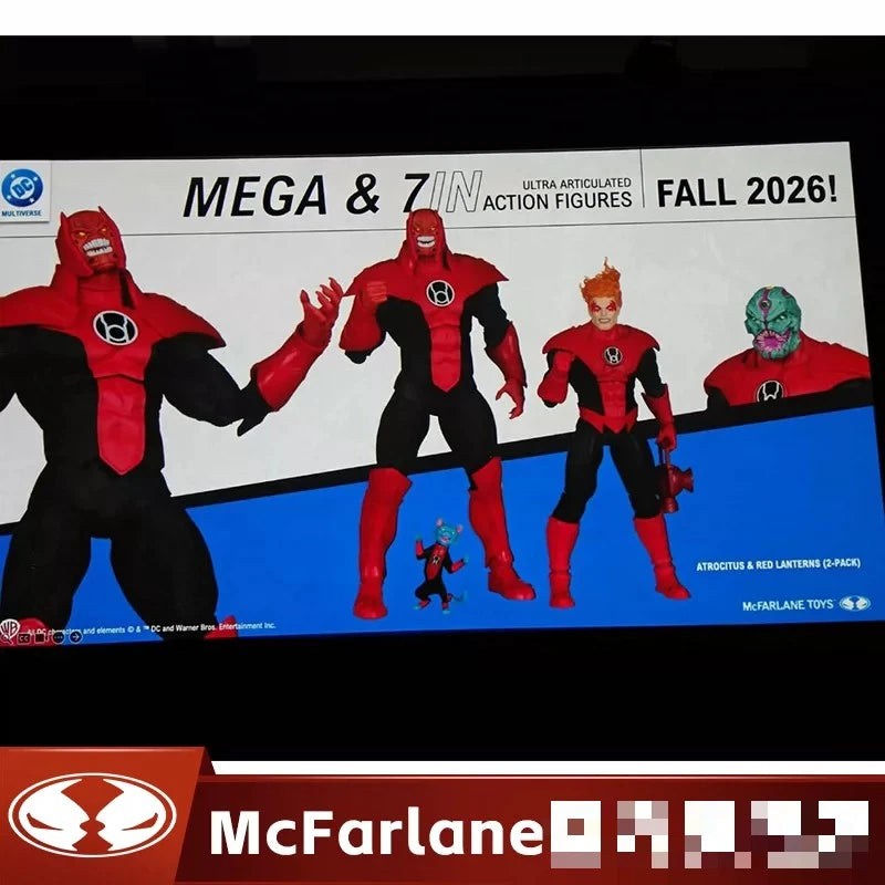 McFarlane DC Red Lantern Atrocitus 2-Pack Mega 7 Inch Action Figure Fall 2026 MCFARLANE - KOEEK