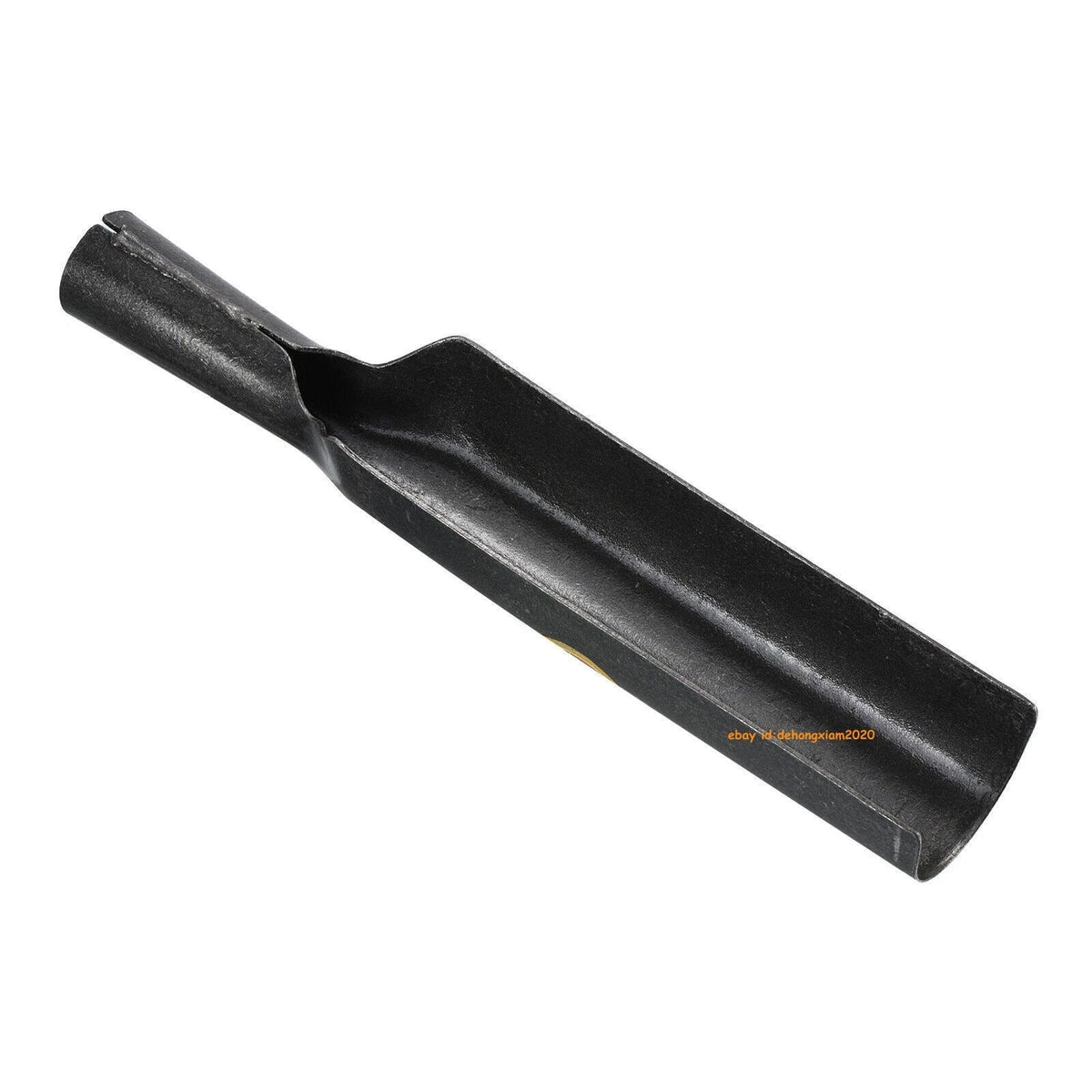 14" Transplanting Shovel Long Narrow Blade Drain Spade Digging Shovel Black 07FC0E-D4 - KOEEK
