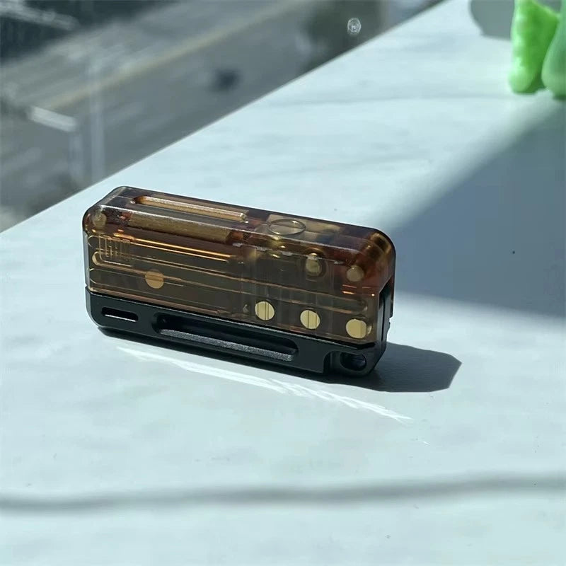 Bullet Loading Push EDC Fidget Slider Plastic Fidget Toy Mechanical Magnetic Toy 07FC0E-D4 - KOEEK