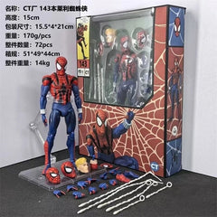 In Stock CT Toys MAFEX No.143 SPIDER-MAN Ben Reilly Comic Ver. 6in Action Figure 07FC0E-D4 - KOEEK