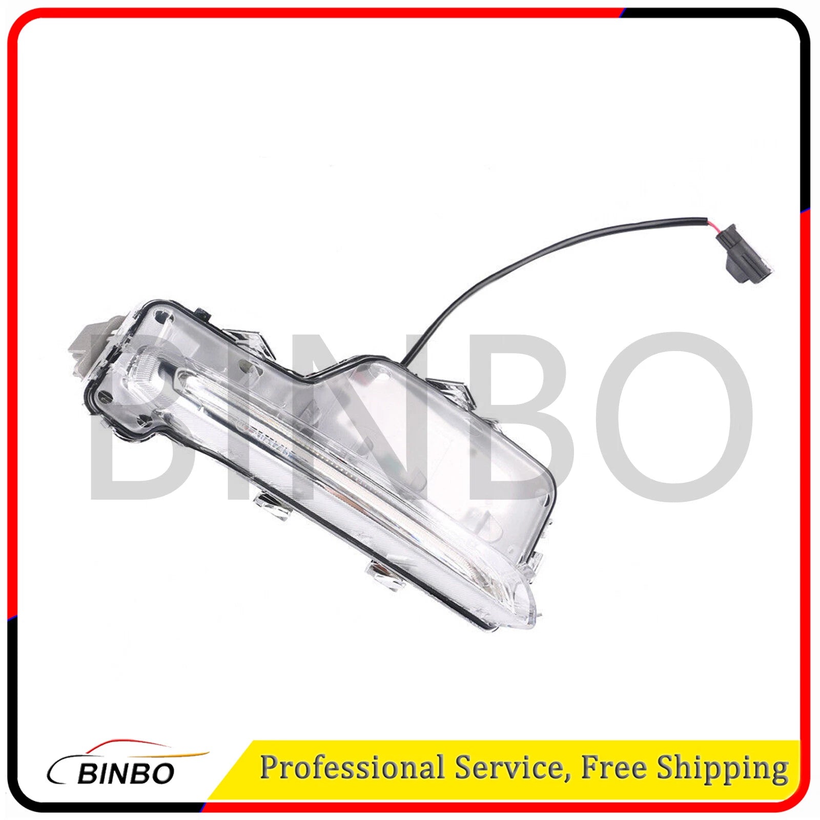 Passenger Side Front Bumer Fog Light Lamp Clear Lens Fit for Volvo S60 2014-2018 07FC0E-D4 - KOEEK