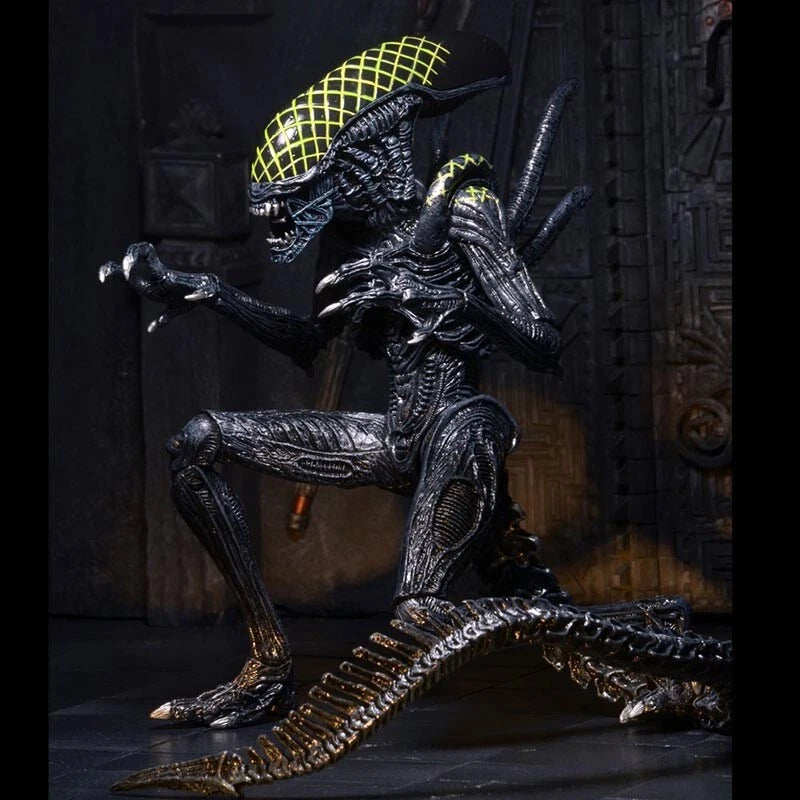 NECA Grid Alien Xenomorph Warrior AVP 7" Action Figure 1:12 Aliens Series 7 NECA - KOEEK